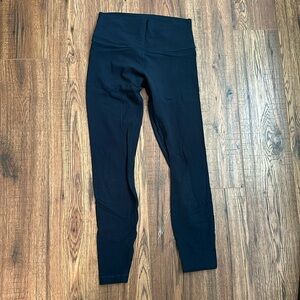 Lululemon align 28” navy high rise leggings size 8